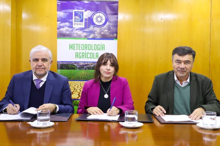 Ministerio de Agricultura y Dirección Meteorológica renovaron acuerdo de colaboración en la gestión de información meteorológica, agrometeorológica y climática