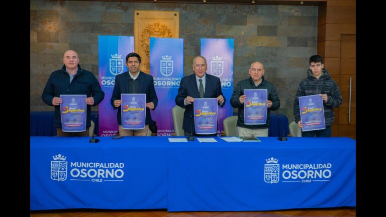 Municipio lanzó «Beca deportiva 2025» para apoyar a jóvenes talentos de la comuna