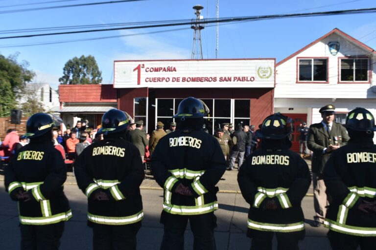 CORE Los Lagos aprueba reajuste presupuestario de $50 millones para equipar carro bomba en San Pablo