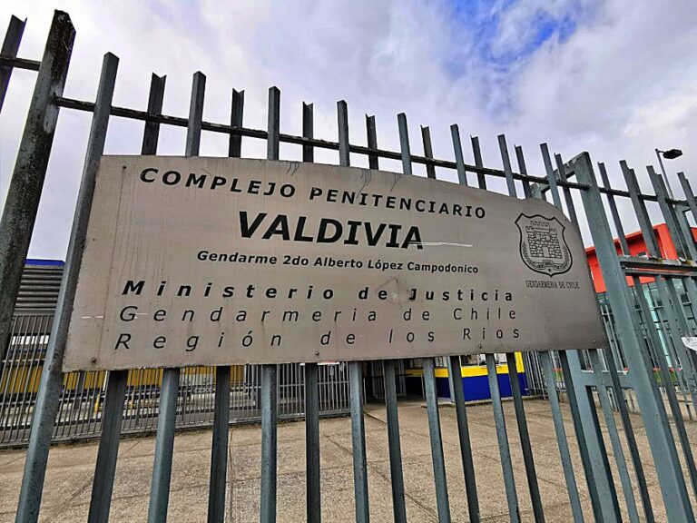 Tres internos son condenados a 15 años y un día de presidio por un homicidio en la cárcel de Valdivia