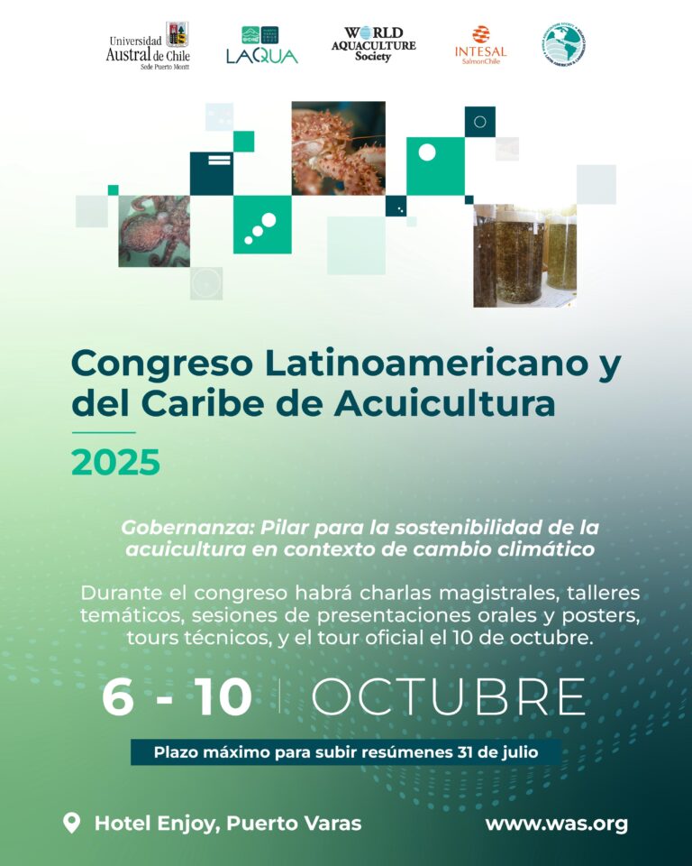 Sede Puerto Montt UACh será protagonista en LACQUA25, encuentro que reunirá a la comunidad acuícola latinoamericana en Puerto Varas