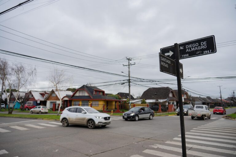 Municipio instalará semáforos en intersección de avenida Diego de Almagro y calle Santiago Rosas
