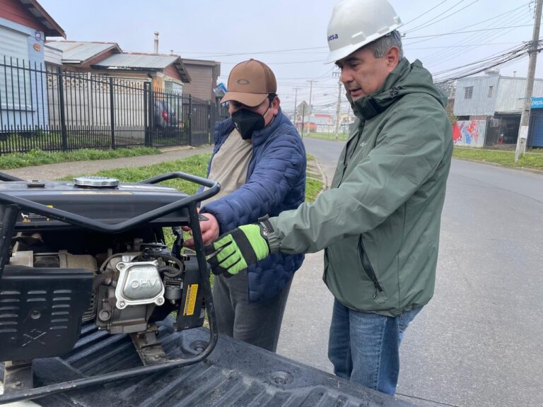Saesa identifica a 203 personas electrodependientes en las provincias de Osorno y del Ranco