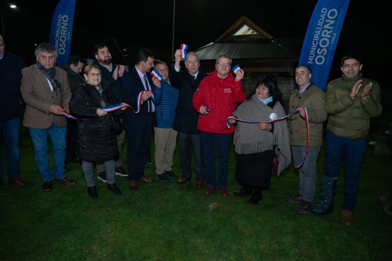 Municipio de Osorno y GORE Los Lagos inauguran nuevo centro comunitario en Villa Los Arrayanes del sector oriente de la ciudad