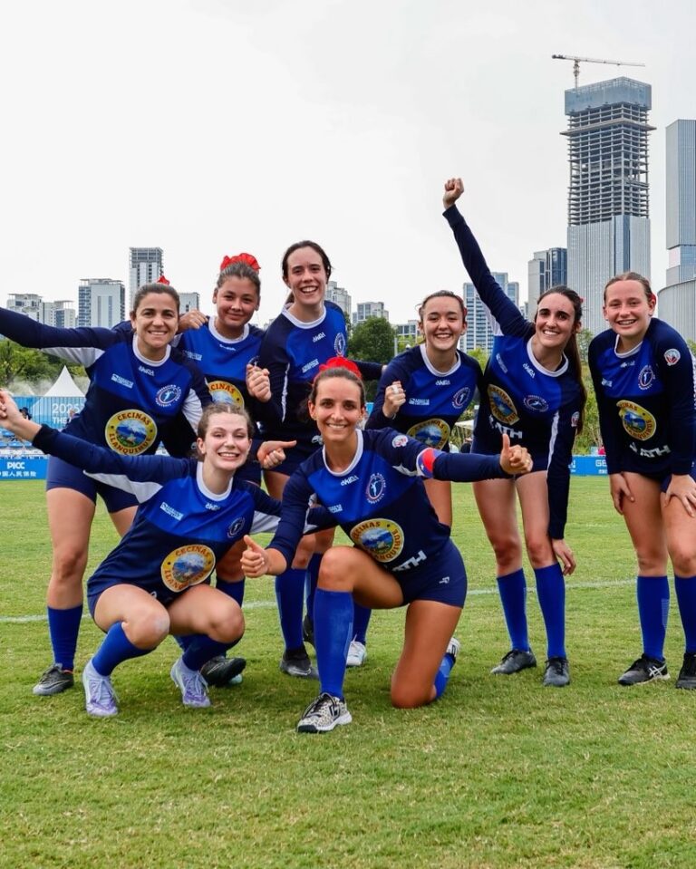 El faustball de Llanquihue es protagonista en Juegos Mundiales en China