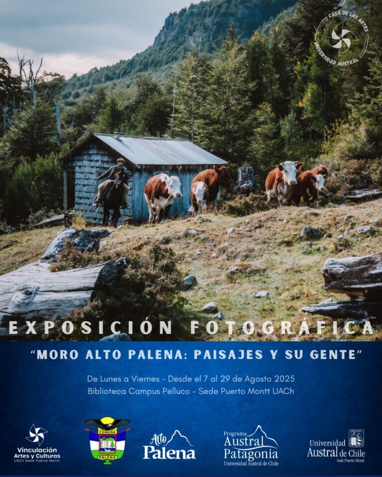 Exposición fotográfica invita a descubrir la vida y el paisaje de Moro Alto Palena, un territorio en camino a convertirse en área de conservación comunitaria