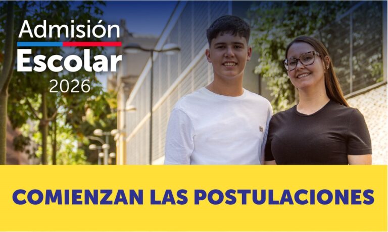 Admisión Escolar 2026: hoy martes 5 de agosto comienza el proceso de postulación a establecimientos