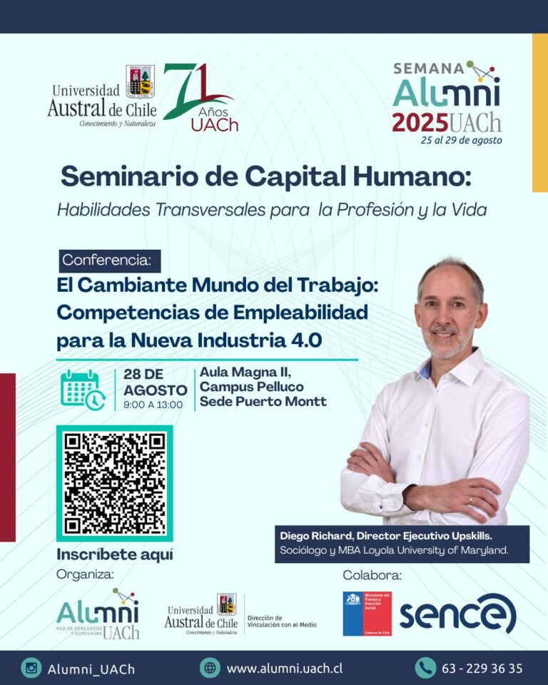 Universidad Austral de Chile invita a actividades de la Semana Alumni