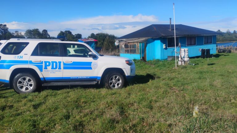 Homicidio en sector rural de Calbuco: hombre de 51 años fue atacado con arma cortante