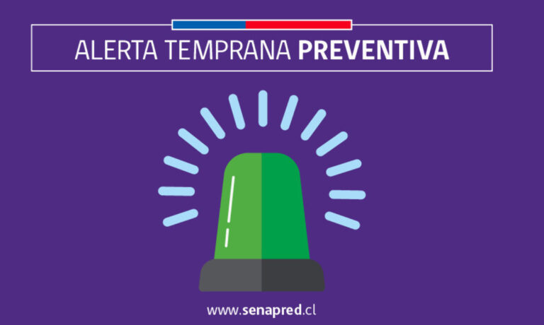 Alerta Meteorológica Región de Los Lagos – SENAPRED