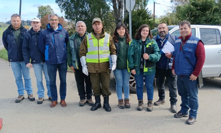 CONAF realizó operativo de fiscalización al transporte de madera y productos del bosque  nativo