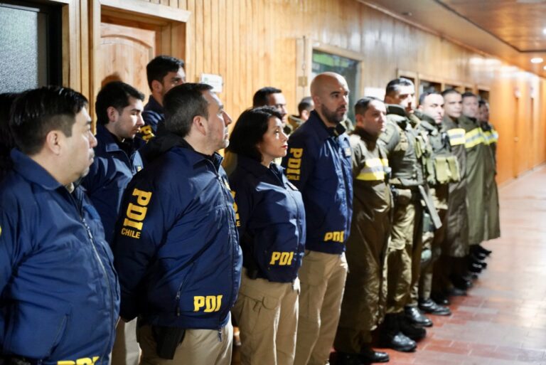 Refuerzan seguridad en Los Ríos con operativo policial durante frente de mal tiempo