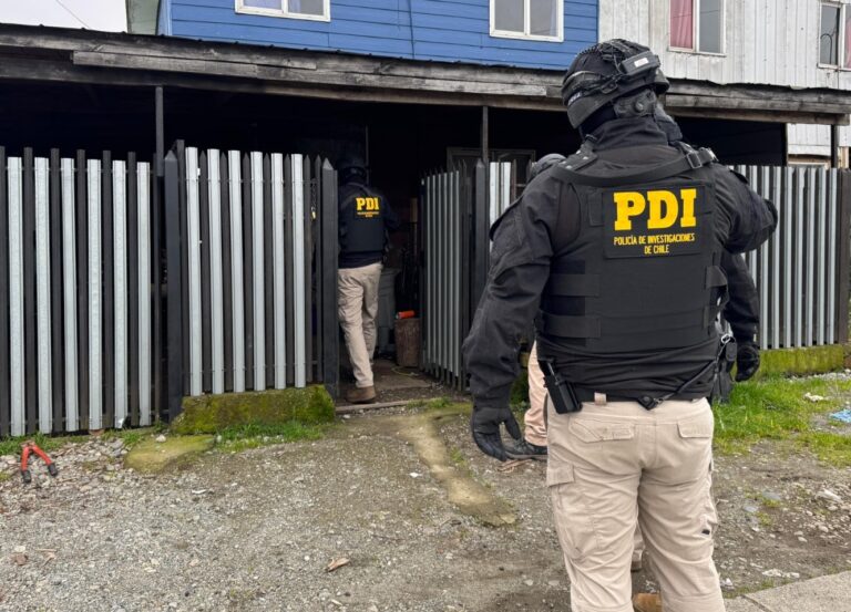 Operación Conquistadores: PDI desarticula estructura criminal que ejercía control territorial por drogas en Alerce