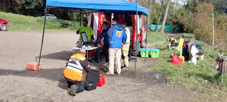 Río Bueno: tercer día de intensa búsqueda de joven arrastrado por el caudal