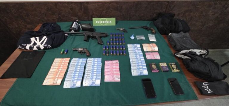Privados de libertad quedan adolescentes por violento robo en local de tragamonedas en La Unión