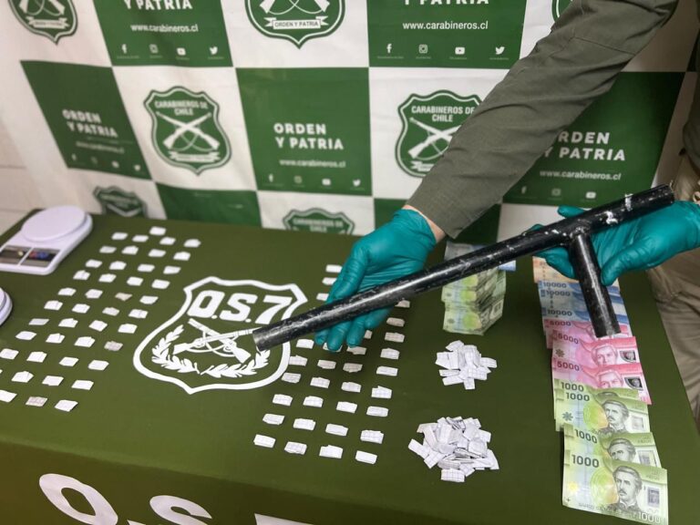 En prisión preventiva quedó imputado por tráfico de drogas y tenencia de armas en la comuna de Los Lagos
