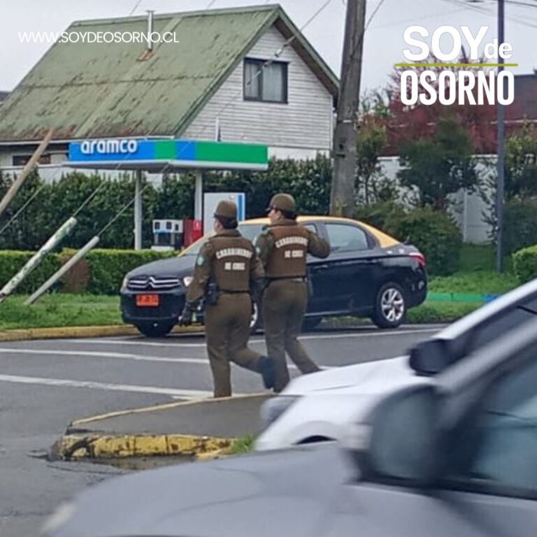 Agreden con arma blanca a dos guardias en supermercado de Valdivia: uno está en estado crítico