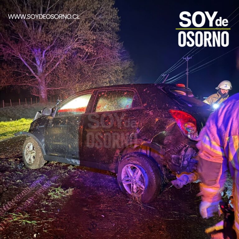 Funcionario de la PDI detenido tras accidente y amenazas en Osorno