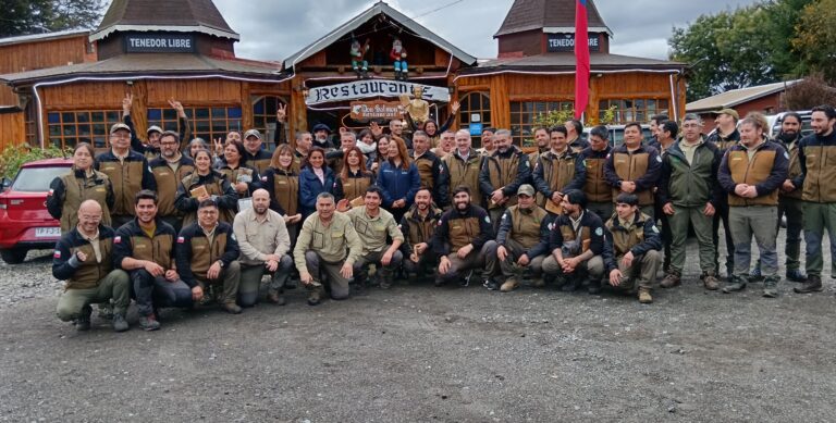 CONAF Los Lagos homenajeó a sus guardaparques