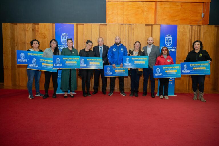 Agrupaciones territoriales y funcionales de Osorno ya pueden postular a subvención municipal 2026