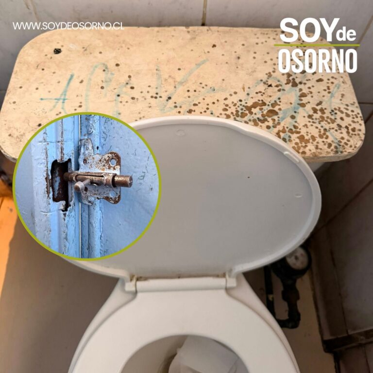 DJ osornino denuncia el mal estado de los baños del Terminal de Buses de Osorno