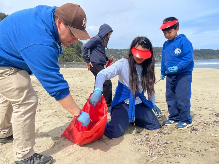 Niños, comunidad y Saesa se unen por el cuidado del medioambiente en Maicolpué
