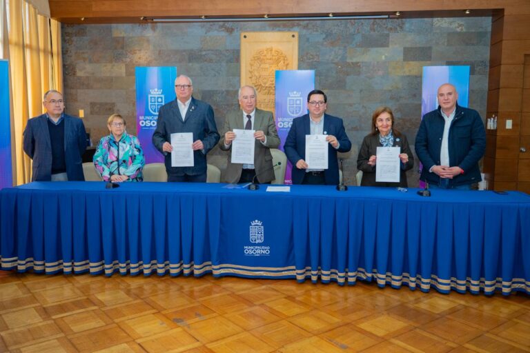 Municipio de Osorno pintará fachadas de locales comerciales en el centro de la ciudad gracias a una alianza colaborativa con los propios locatarios