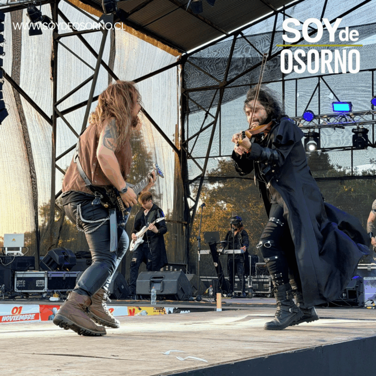 Postales de una noche a puro rock en Río Bueno: Así se vivió la primera jornada del Thunder Festival