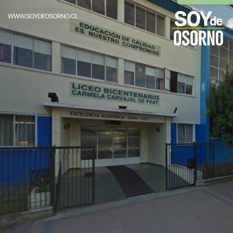 CORE aprueba cerca de $14 mil millones para reanudar obras del Liceo Carmela Carvajal de Osorno