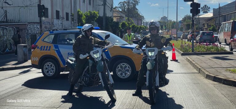 Personal de la Subcomisaría Rahue Bajo apoyó caminata familiar por la vida saludable