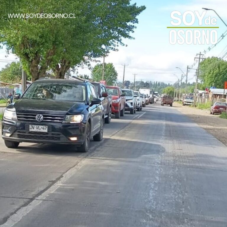 Colectiveros de Osorno denuncian grave problema de conectividad en Francke por obras mal coordinadas