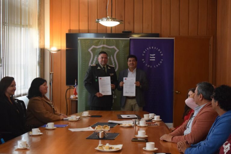 Gendarmería y Universidad de Los Lagos firman convenio para favorecer la reinserción