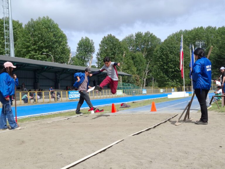 Primera jornada de olimpiadas escolares rurales, reunió a establecimientos del microcentro.