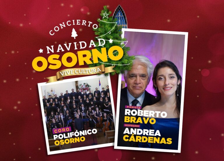 Osorno dará la bienvenida a la navidad con gran concierto integral de música de Johann Sebastian Bach