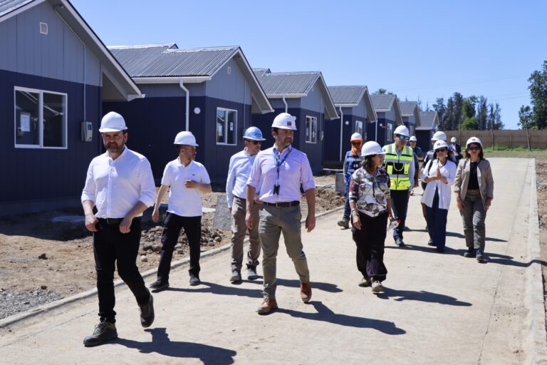En Osorno avanza el primer proyecto de vivienda social industrializada de la región