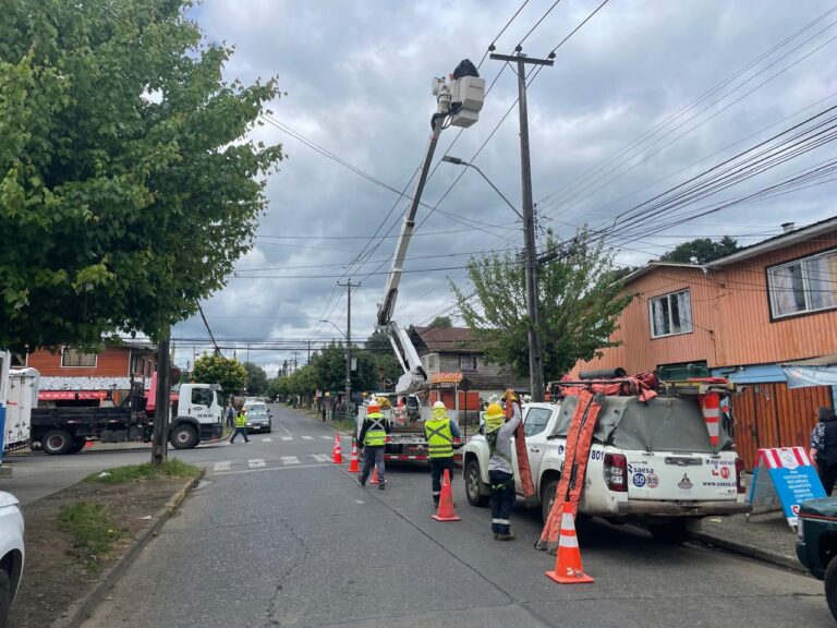 Saesa refuerza la red eléctrica con trabajos clave este fin de semana en la provincia de Osorno