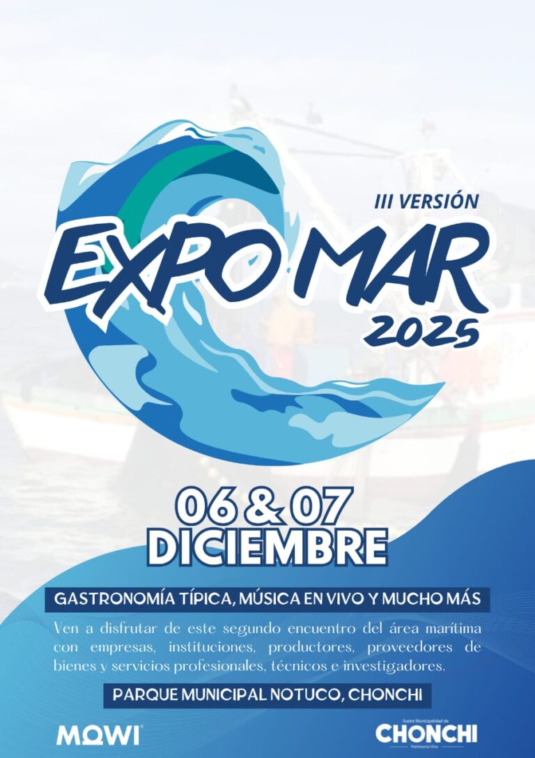 Este fin de semana los productos del mar estarán de fiesta en el parque municipal de Notuco