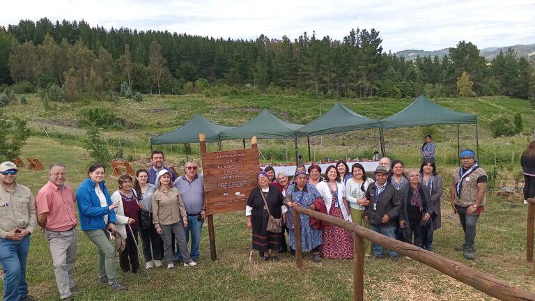 Servicio de Salud Osorno, CONAF y comunidades indígenas inauguran proyecto de arborización en Hospitales Interculturales
