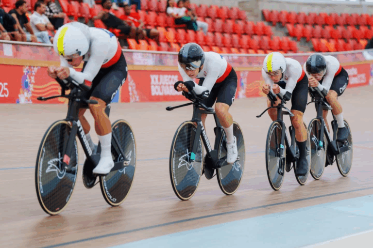 El ciclista Josafat Cárdenas consiguió medallas de plata y bronce en los Juegos Bolivarianos Lima 2025