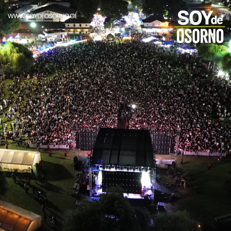 Miles de personas llegaron a la Bierfest Osorno 2026 en su primera jornada