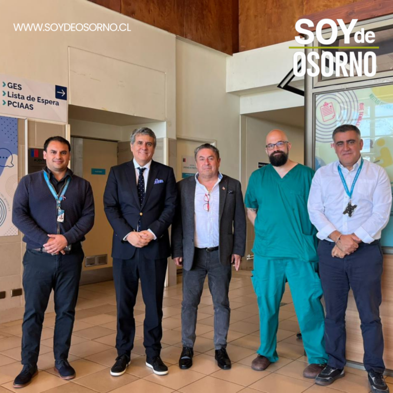 Hospital de Osorno presenta proyecto ECMO al gobernador regional con el objetivo de fortalecer la atención de alta complejidad