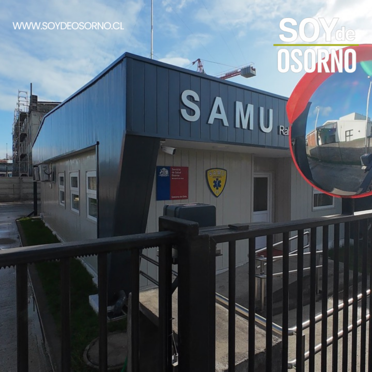 BASE SAMU RAHUE YA SE ENCUENTRA OPERATIVA Y REDUCE TIEMPOS DE RESPUESTA EN URGENCIAS