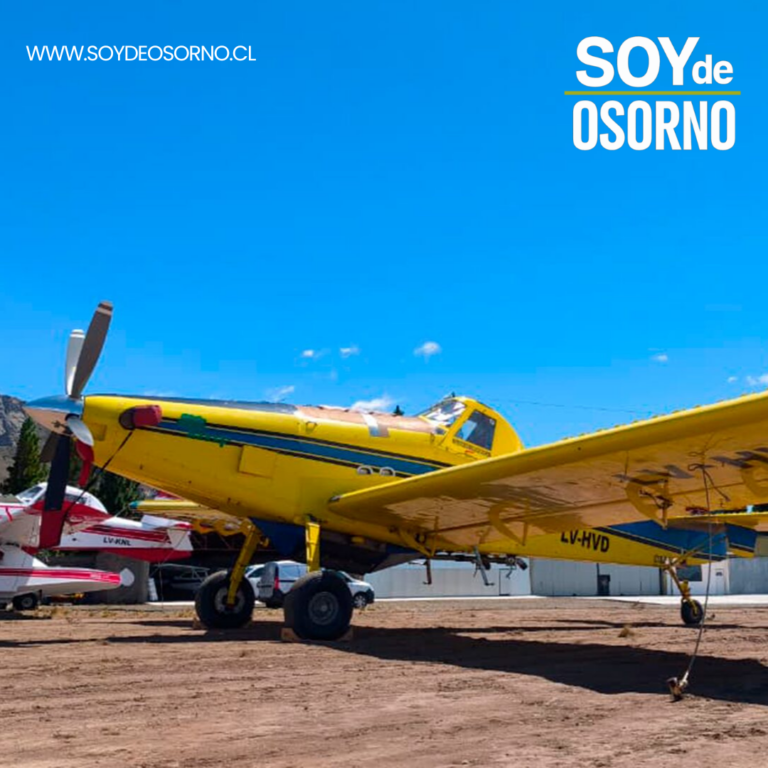 Gobierno de Chile concretó envío de aeronaves para el combate de incendios en la Patagonia Argentina.