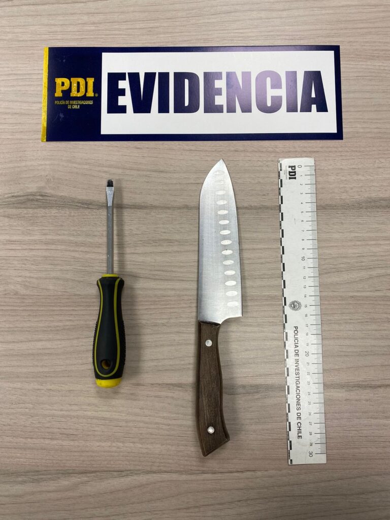 PDI detiene a menor mientras sustraía especies al interior de vivienda