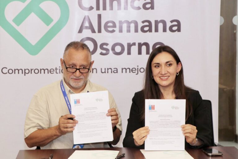 Servicio de Salud Osorno y Clínica Alemana Osorno firman histórico convenio que fortalece la atención de pacientes entre ambos sistemas