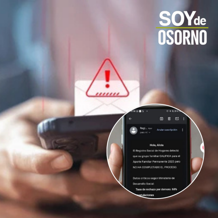 Gobierno advierte sobre estafa: falso SMS solicita completar datos del Registro Social de Hogares
