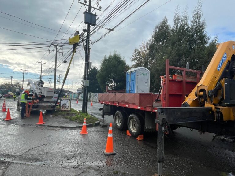 Luz Osorno anuncia trabajos en Río Negro y Purranque para mantener calidad y continuidad del servicio