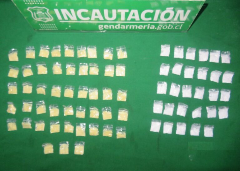 GENDARMES INCAUTAN DROGA TRAS JORNADA DE VISITA EN CÁRCEL DE OSORNO
