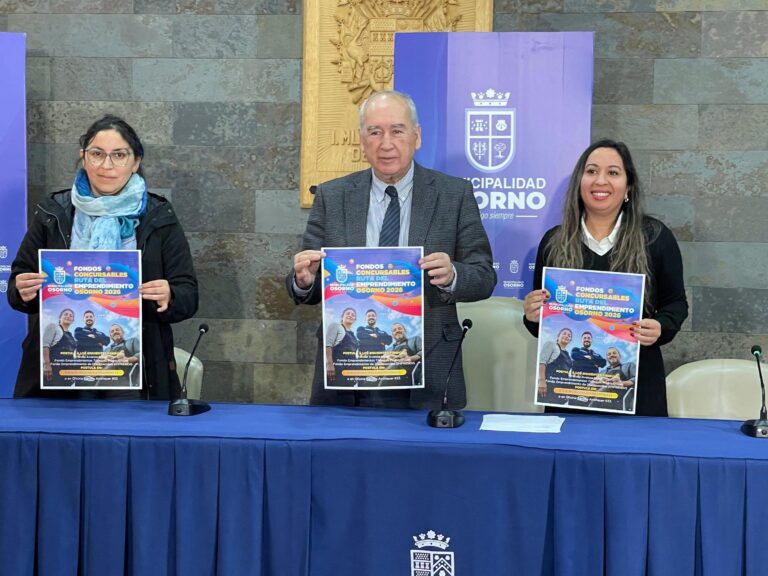 Municipio de Osorno lanza tres fondos para apoyar nuevos emprendimientos
