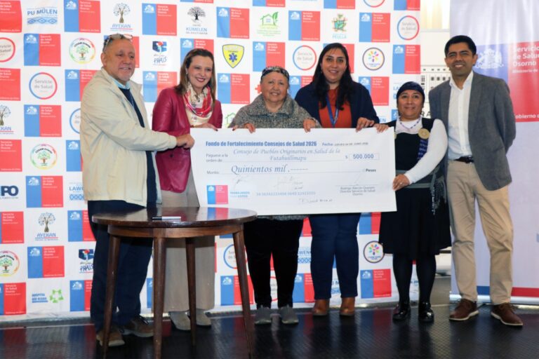 Servicio de Salud Osorno entrega más de $20 millones a organizaciones de salud de la provincia